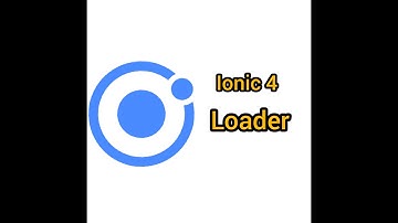Ionic 4 loader