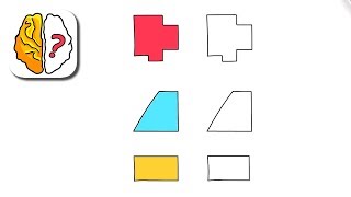Brain Out Поместите фигуры в правые рамки screenshot 5
