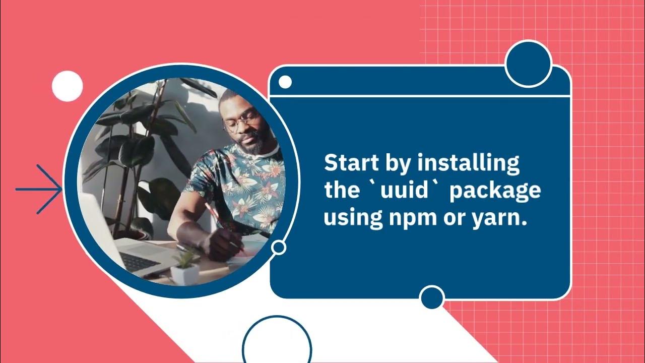 Generate a random uuid in node js youtube