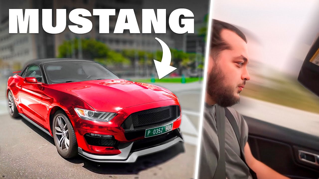 Je fais vomir mon monteur avec ma nouvelle Mustang