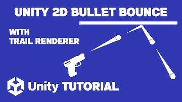 Bullet Bounce Unity 2D Effect | Unity Bullet Bounce Tutorial | How To Make Bullet In Unity 2D