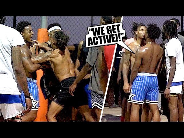 Trash Talker Wanted to Fight! Crswht & Ballislife East Coast Squad in  Jacksonville — Eightify