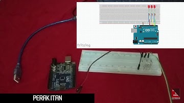 Tutorial arduino - Membuat lampu LED berjalan