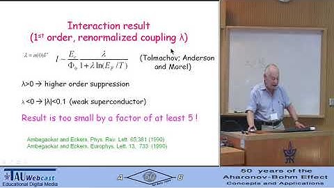 The AB effect in mesoscopic solid state Physics