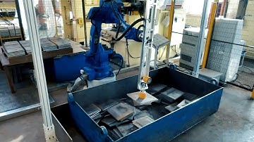 【TransferTech】3D Vision-Guided Bin Picking of Steel Plates in Metalworking Industry