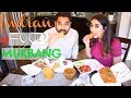Desi Indian Mukbang (Eating Talking Show) Husband Wife || Indian Mom Vlogger