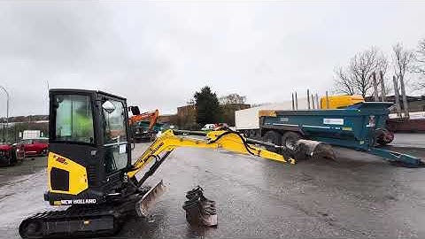 2023 New Holland E18D Tracked Excavator, Entered into Ian Watt’s Auction