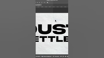 Quick Photoshop Dust Text Effect #photoshop #tutorial