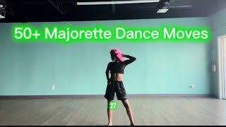 50+ Majorette Dance Moves | Dance w Jay