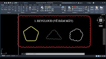 LỆNH REVCLOUD- VẼ ĐÁM MÂY