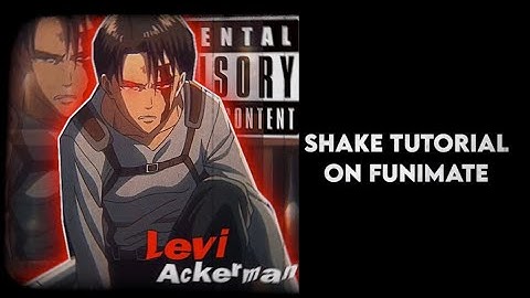 Intro shake tutorial on funimate | sonamvfx