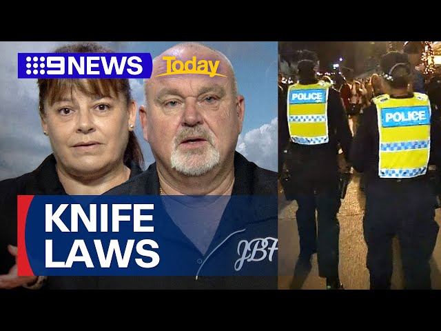 NSW Government set to announce big changes to knife laws | 9 News Australia class=