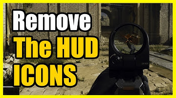 How to Remove the HUD Icons and TEXT playing COD Black Ops 6 (Easy Method)