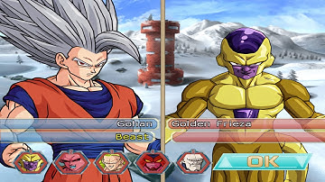 Beast Gohan VS Ultimate Villains | DBZ Budokai Tenkaichi 4 Beta 13.2 *New Super Aattack*
