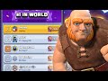 I hit 1 in the world in clash royale