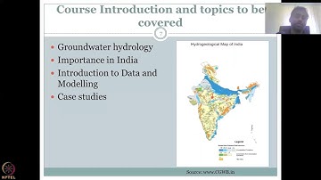 Lecture 1: Introduction to Groundwater Part - 1 #CH26SP #swayamprabha