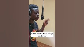 Thumbnail of When Vybz Kartel forgot his lyrics😅 #shorts