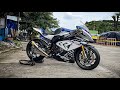First in the world bmw hp4 with arrow exhaust pro race full system