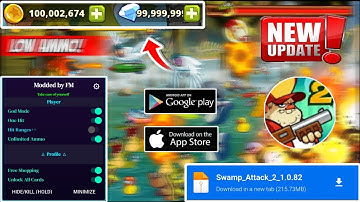 Swamp Attack 2 Mod Menu v1.0.82 | Swamp Attack 2 Mod Apk v1.0.82 | Gameplay