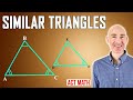 Similar Triangles (ACT Math Review Video Course 17 of 65)