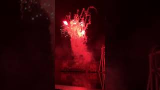 Universal Studios Singapore Christmas Fireworks Display
