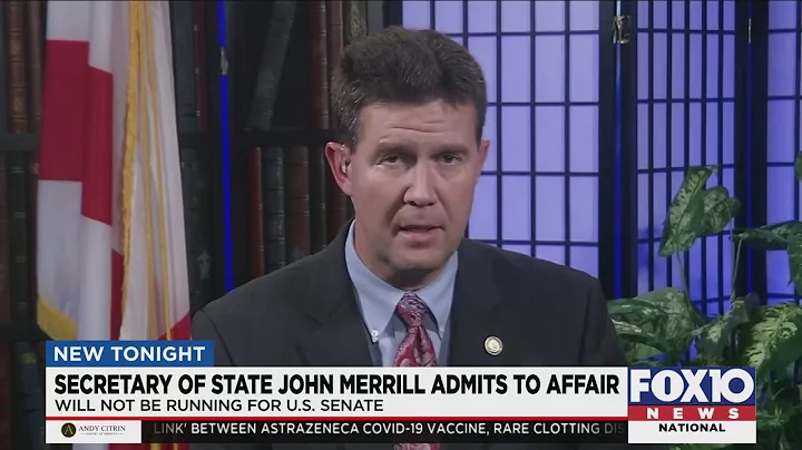 Alabama Secretary of State John Merrill admits to ...