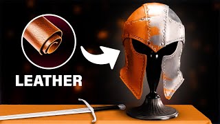 DIY Leather Helmet  Prince Armory Warrior Armor