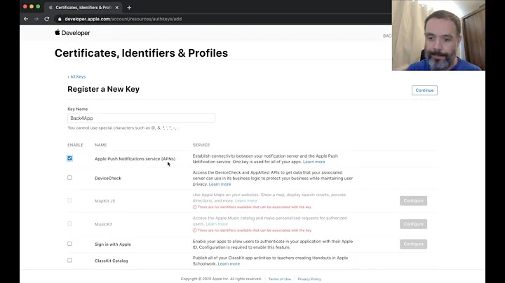 How to use Apple token-based Push Notifications