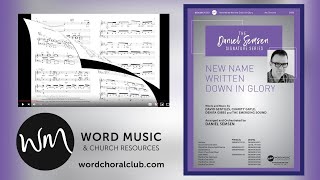 New Name Written Down in Glory | arr. Daniel Semsen