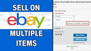 Famous How to Sell Multiple Items in One Listing on Ebay (LATEST GUIDE) Wealth