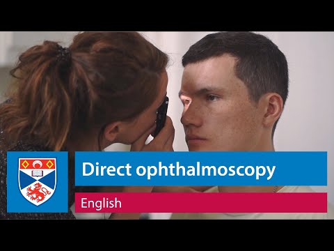 Direct ophthalmoscopy examination using the Arclight ophthalmoscope (English)