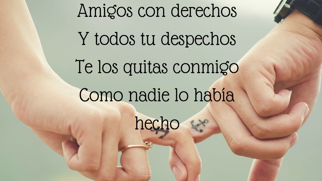 Amigos con derechos - Reik, Maluma (LETRA) - YouTube Music.