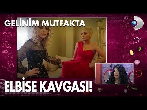 Elif ve Yağmur arasında elbise kavgası çıktı! Gelinim Mutfakta 415. Bölüm