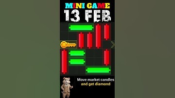 13 February Mini Game 100% Easily Solved Today | Hamster Kombat Mini Game 13 February | Mini Game