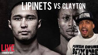 Sergey Lipinets vs Custio Clayton LIVE commentary