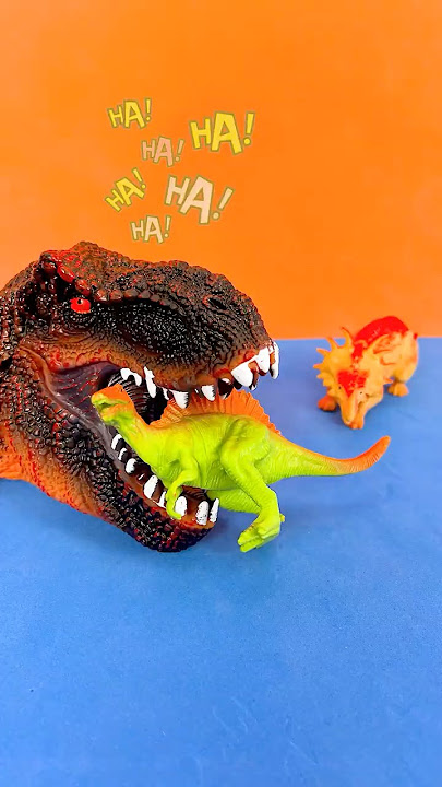 Run Fast | The Chase Between T-Rex and Catnap #toys #dinosaurs #dino