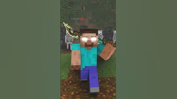 Steve Becomes Herobrine and Takes Revenge on the Villagers - Minecraft Animation