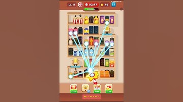 🛒Goods Sorting🍟 | Level 11 #games #gameplay #gaming #androidgames #videogames