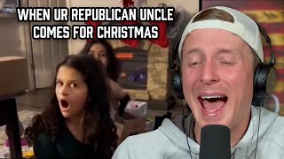 When Your Republican Uncle Comes for Christmas | TRY NOT TO LAUGH #138