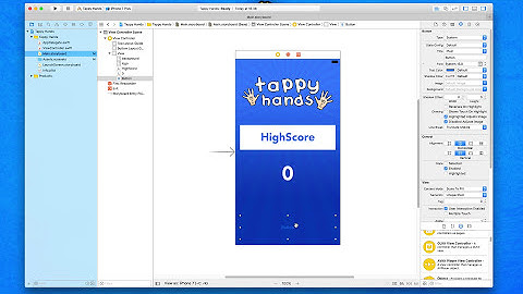 Swift 3 Create A iOS Game #1 - Creating The Project and Home Interface