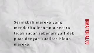 STORY WA Insomnia