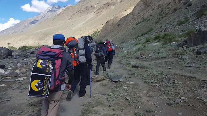 K2 Pakistan Spantik Trekking 2018
