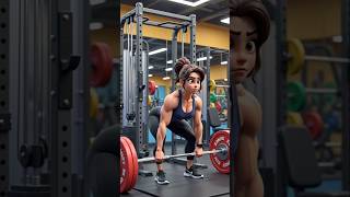 Gym Queen Goes Beast Mode💪😂#GymMeme#Funny#Viral l#Shorts#Comedy #Fitnes#Trending#FYP#LOL#Cartoon 💪😂