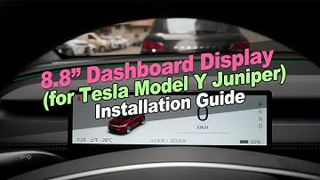 2026 New Tesla Model Y Juniper 8.8“ Dashboard Display Support Apple Carplay Andriodauto Install