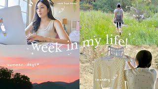 week in my life!☕summer days, thrifting, sunset hike, new nails