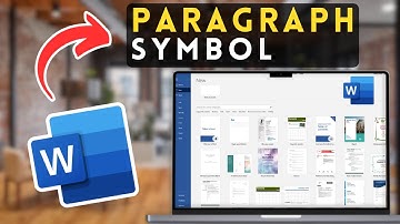 How to Show or Hide Remove a Paragraph Symbol in Microsoft Word | MS Word Tutorial (2025)