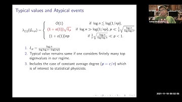 Sohom Bhattacharya (Stanford) -- Upper and lower tail large deviations in sparse random graphs