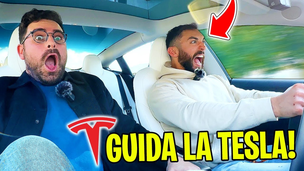 MURRY GUIDA LA MIA TESLA PER LA PRIMA VOLTA! (mai più)
