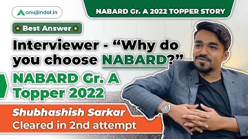 NABARD Grade A Interview | NABARD cleared in Second Attempt | NABARD Topper Interview | NABARD 2023