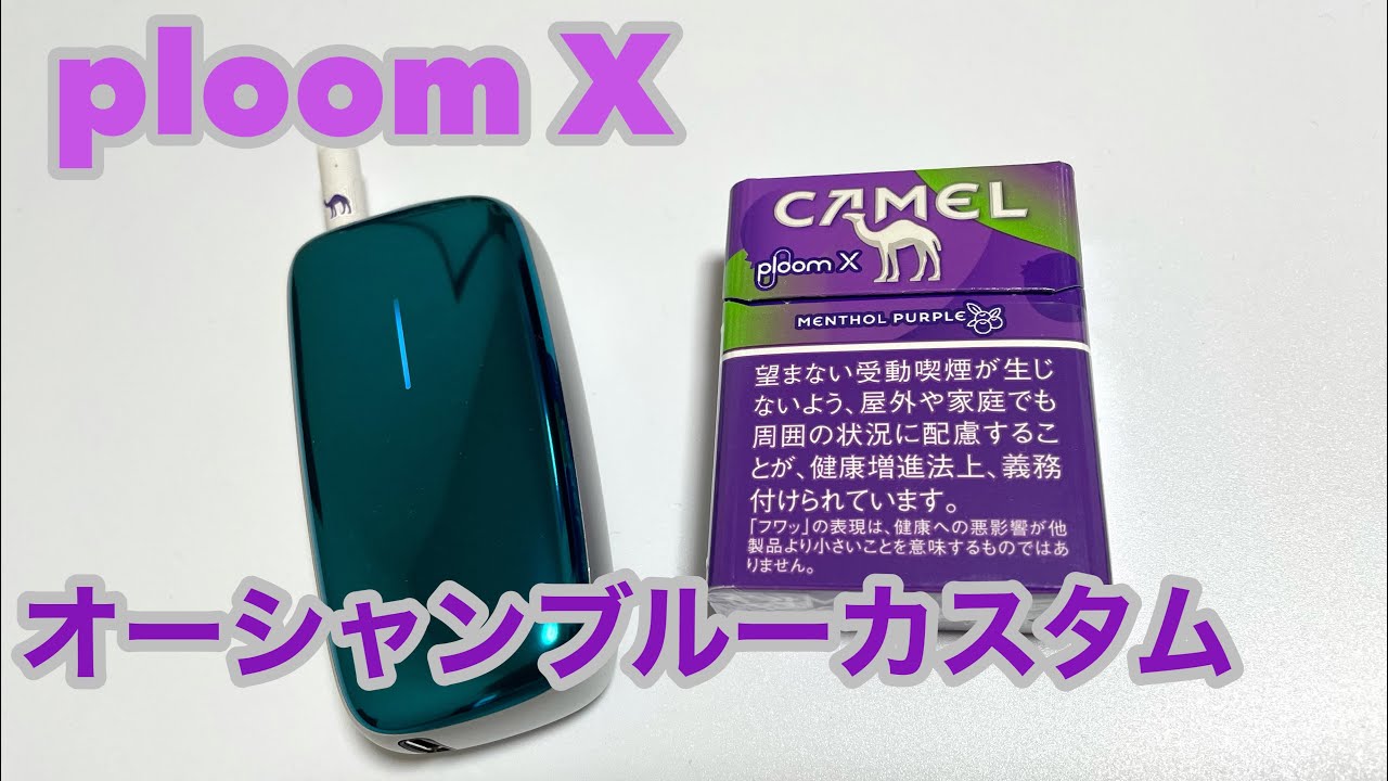 【プルームX】フロントパネル交換でイメチェン